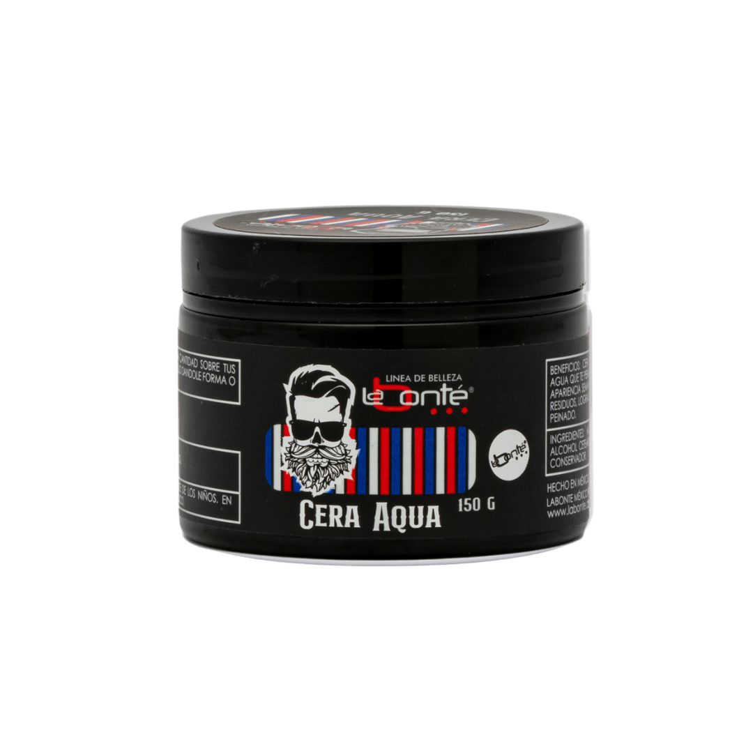 Cera Aqua Línea Blanca 150 gr1 Cera Capilar Base Agua Efecto Mojado para Hombres y Barberias