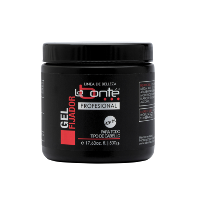Gel Fijador Capilar Base Agua Profesional de la Marca La Bonté